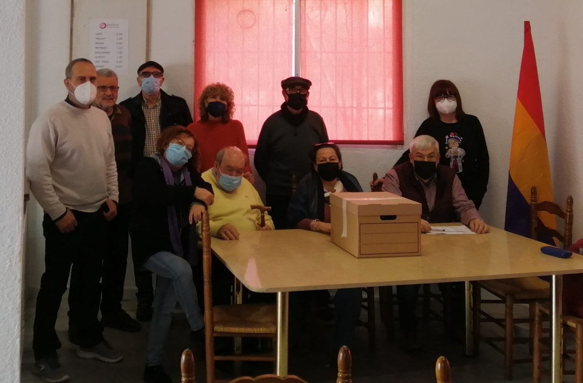 EupvS's tweet photo. Hoy estamos de votaciones para el CPN, en nuestra sede de #UIPaiporta , se encuentran nuestras compañeras en la mesa electoral, por la “Comarca de L’Horta Sud”!! https://t.co/9eDQIneaYZ