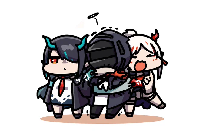 仲の良い姉妹

#アークナイツ 