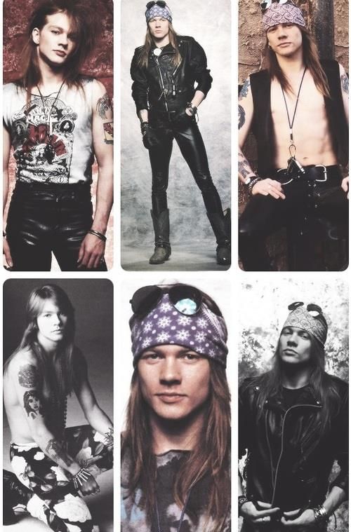 Happy Birthday to Axl Rose,
my all-time favorite rock singer. 