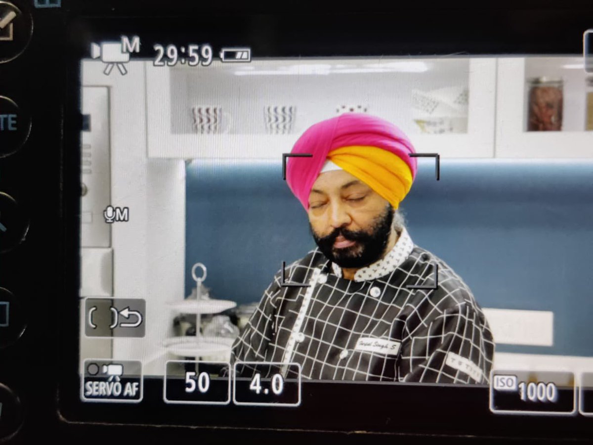 SupermarketWala's tweet photo. Canned! 

The next set of #TrolleyParCharcha episodes with fun &amp; high energy Chef, Harpal Singh Sokhi.

Of course, if its Chef Harpal, one Charcha has to be on ‘Namak Shamak’ 😎
…now, to wait for editing, shedditing by the skilled team at Revamp Studios. https://t.co/RTOMHUgknT