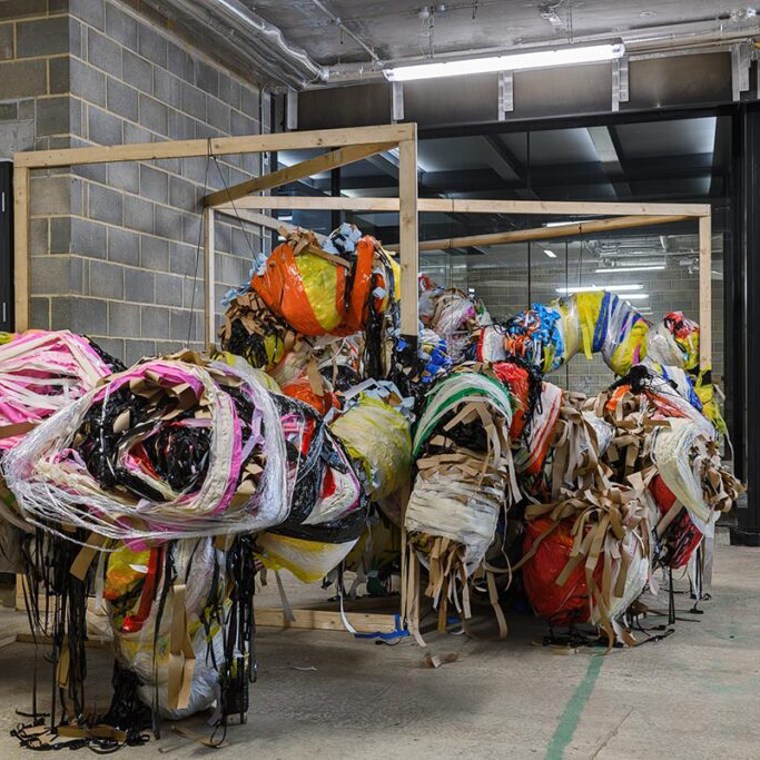 StudioVoltaire's tweet photo. ‘These surfaces were contingent and consisted of insides spilling out and continuously erupting.’
Read a new poetic and sculptural text by #AliceChanner on #NnenaKalu: https://t.co/G3vwoJBdRJ https://t.co/iEeh5Ga6WM