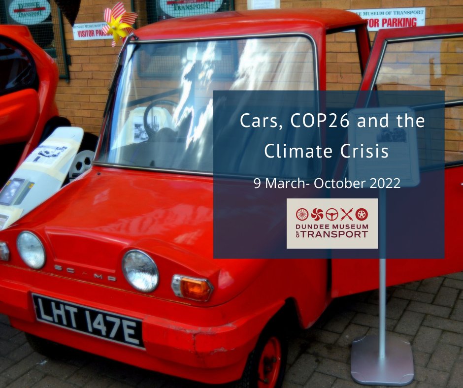 Next month, you will see our newly returned Scamp for our Cars, COP26, and Climate Change exhibit! He was at @gsc1 for the COP26 exhibit. This family-friendly & climate-friendly exhibit celebrates electric cars and provides fun interactives for children. #FutureFridays