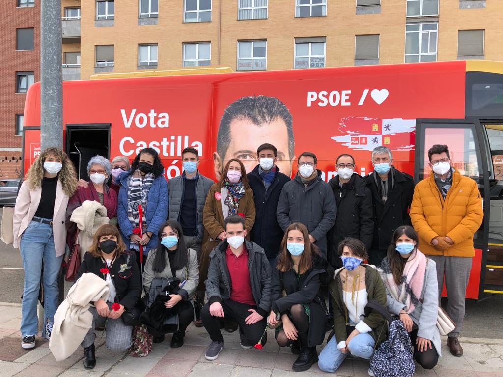 🙌 Ya es hora de tener un gobierno digno de Castilla y León. Solo hay dos opciones: o un gobierno con PP y Vox, o uno de cambio y esperanza, con el PSOE.

🌹 Hoy hemos estado en León apoyando al futuro presidente de la Junta <a href="/luistudanca/">Luis Tudanca</a> 

El 13 de febrero, #VotaCastillayLeon