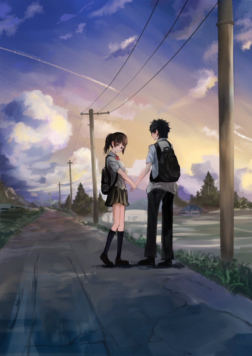 reep0304's tweet photo. よー清水先生の「キャラ背景書き方教室」
scene4をやってみました！
描きこみ量のバランスや視線誘導を意識した構図づくり等かなり勉強になりました。
#イラスト練習 https://t.co/0XMOr1ony2