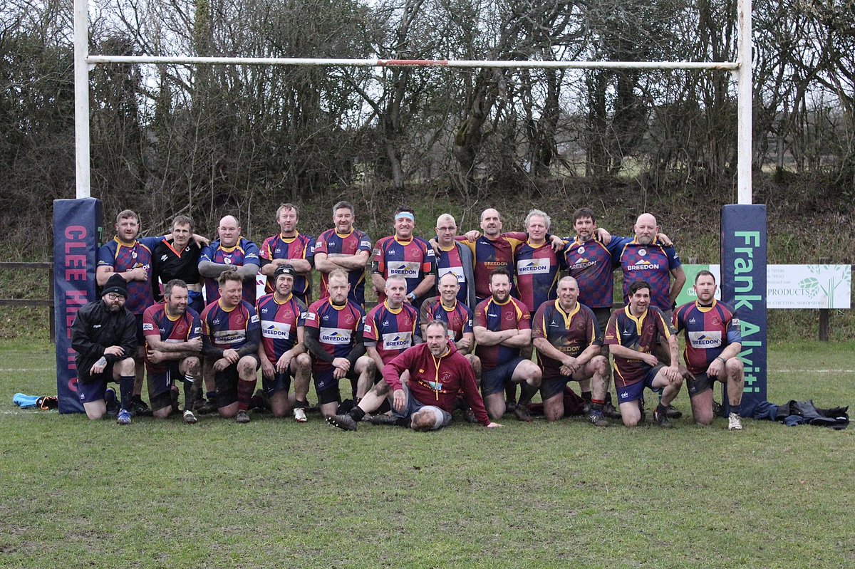 🐏Our Vets team🐏

🏉Superb and entertaining game to watch yesterday played in good spirit against Ludlow Vets🏉

Tries from:
Andrew Broome x2
Rich Barnes 
Tim Breakwell

🐏🏉