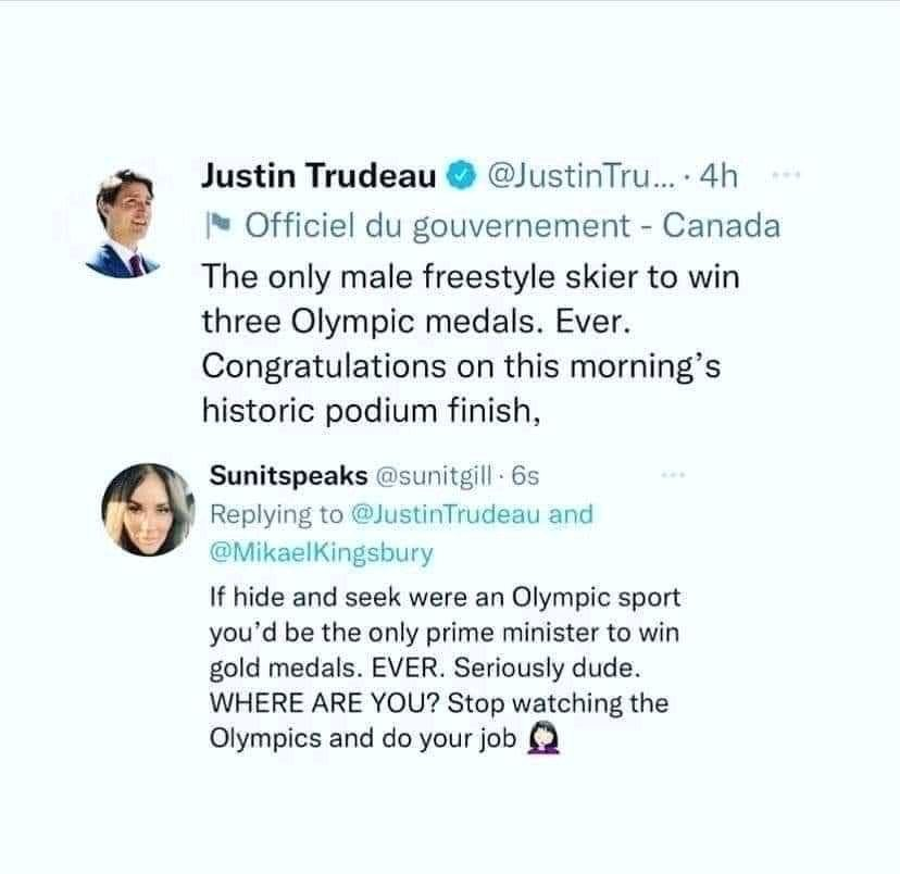 dee_latta's tweet photo. #WhereIsJustin #TrudeauMustResign #TrudeauDictatorshipMustGo #TrudeauMustGo #TrudeauIsACoward https://t.co/uiUpnysClt