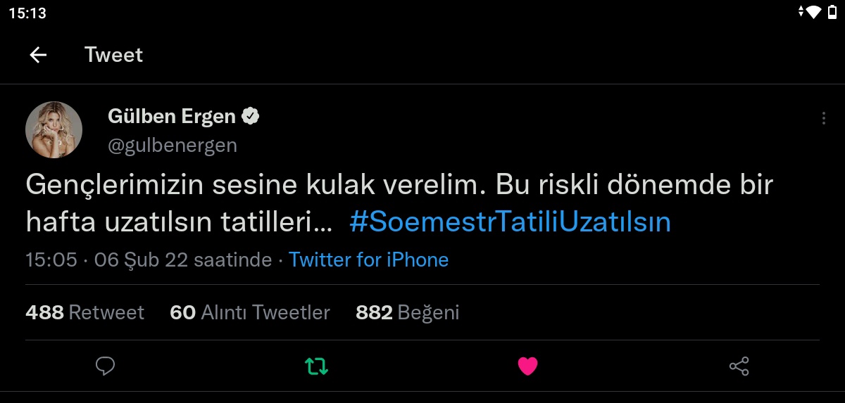 secret_player0's tweet photo. Hadi İnşallah
#SoemestrTatiliUzatılsın https://t.co/R16X88AFwP