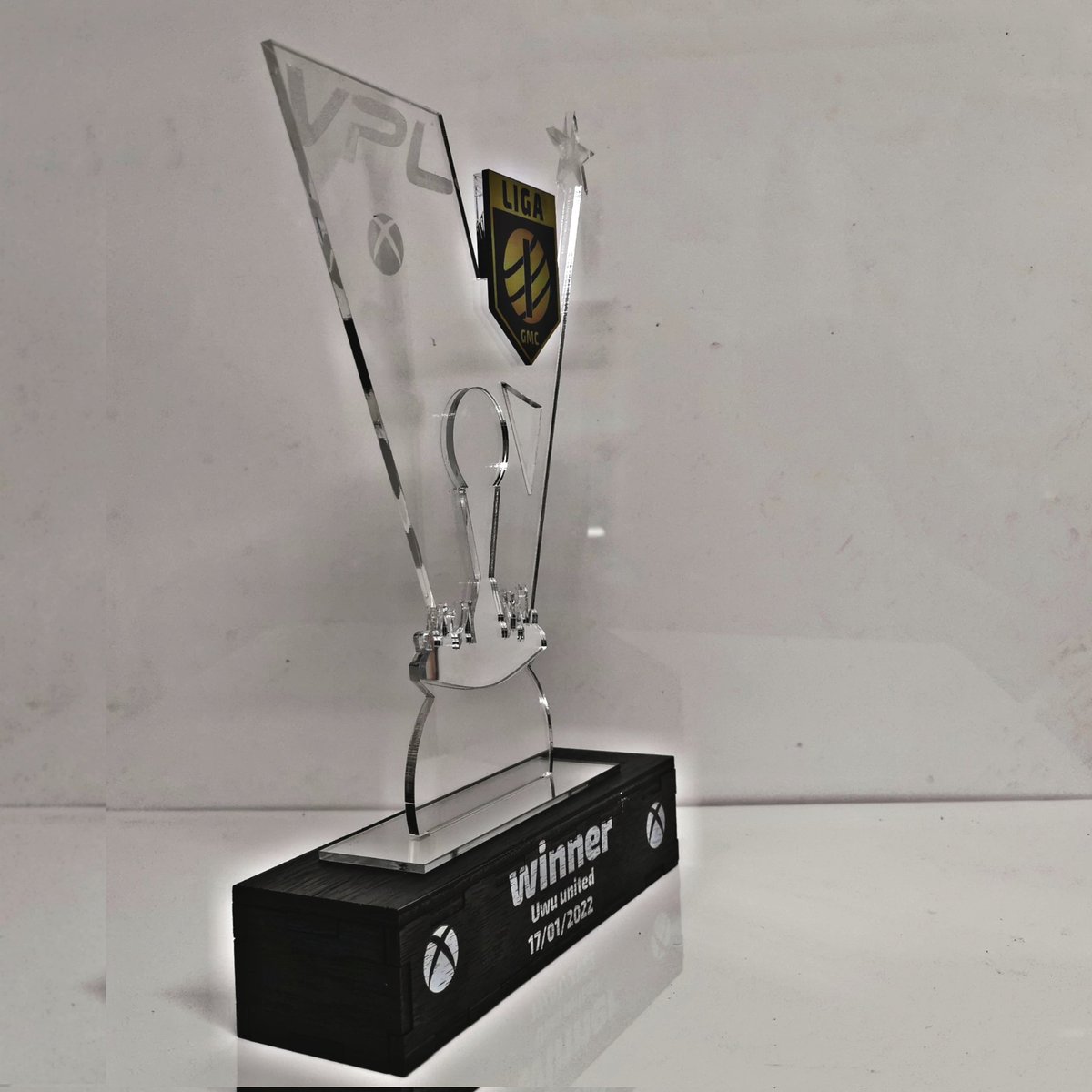 🔉Troféus em acrilico personalizados