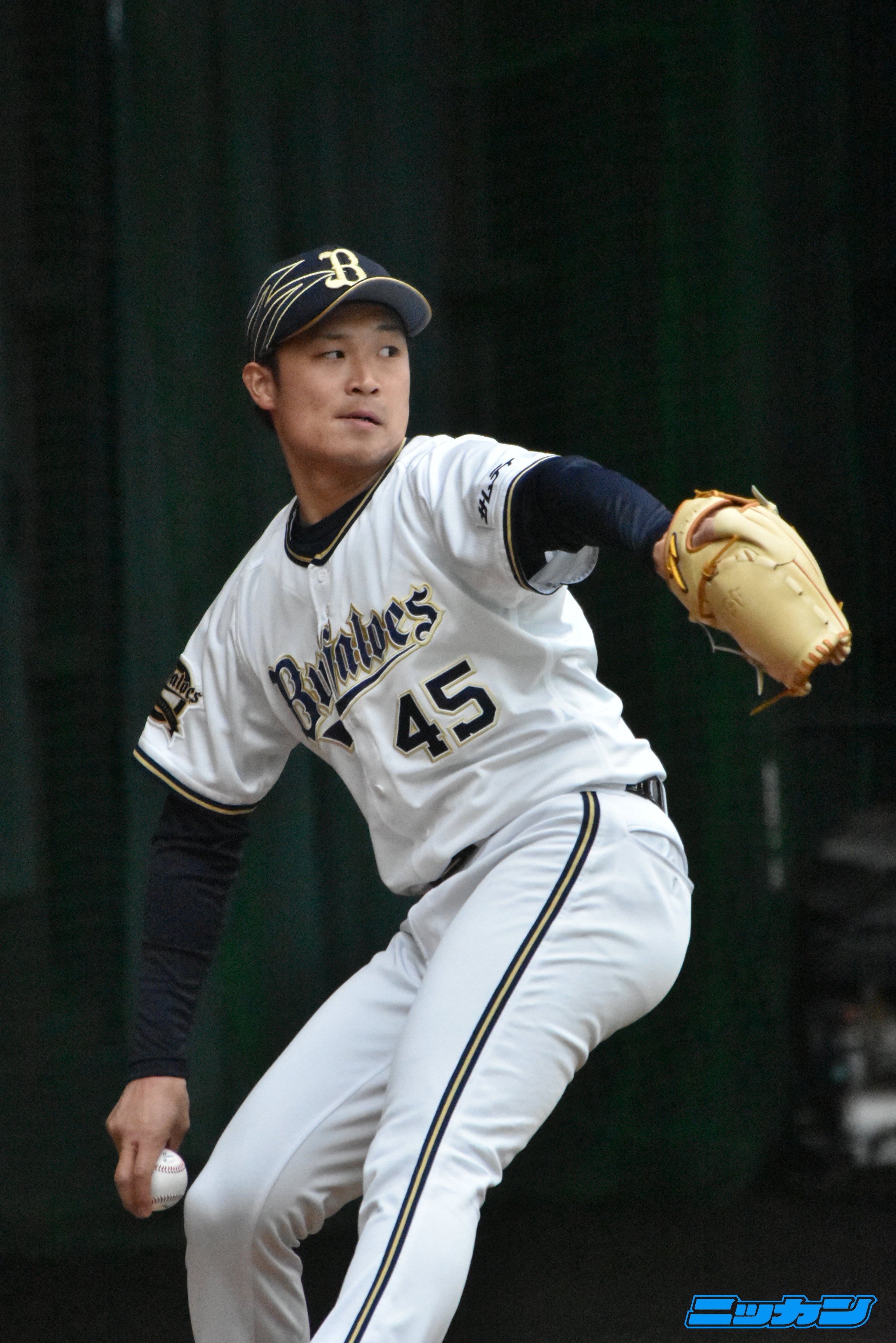 真柴健 日刊スポーツ オリックス担当 撮り置き 背番号45 阿部翔太 投手 オリックス ｂｓ２０２２ T Co Ko3iyegdil Twitter