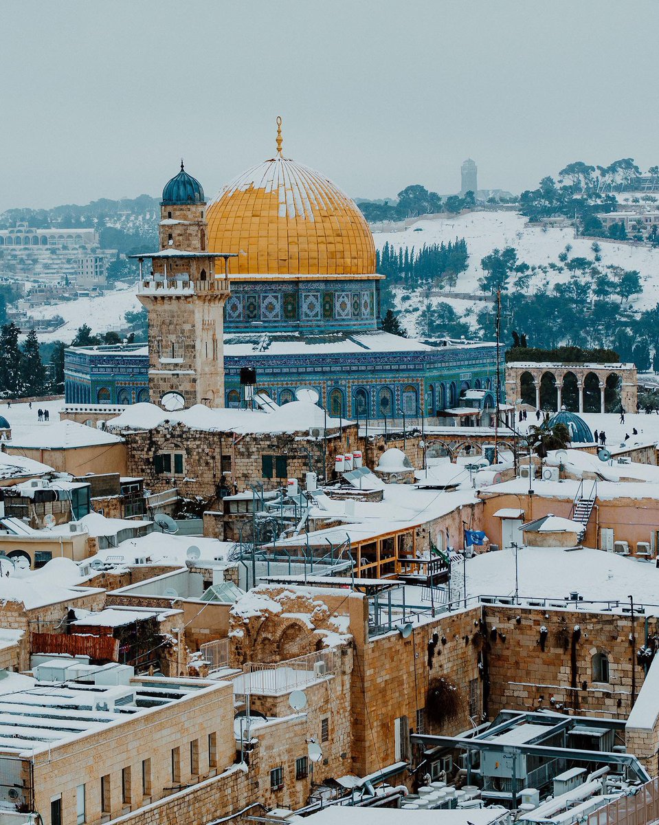 ❄️ HOW MAGICAL IS JERUSALEM WITH SNOW?!⛄️ 

Last weekend the city went covered in snow and people from all ages took the opportunity to go out and play !😍❄️

📸 @eitan_van_photography
@towerofdavid
.
.
.
.#Itraveljerusalem #jerusalem #visitjerusalem  #winterinjerusalem2022 #snow