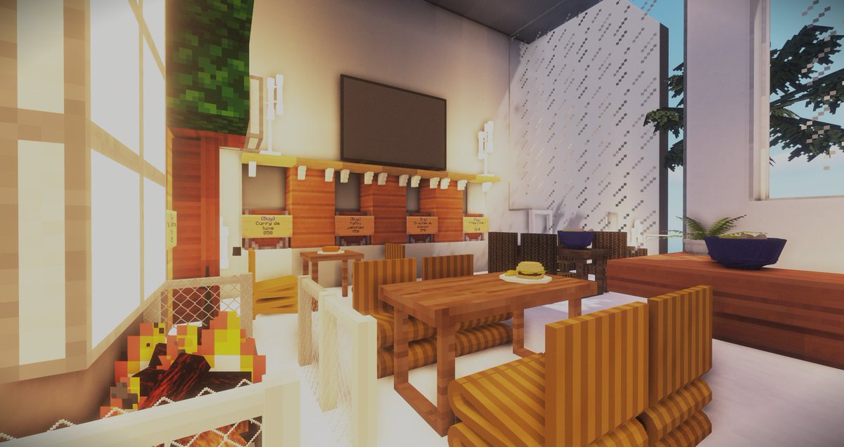 ExlandiaRP's tweet photo. Le nouveau restaurant de Clarisse a ouvert ses portes au sein de la Villa Voltalys ! Passez faire un tour, on y trouve des plats très nourrissants dans un environnement 5 étoiles 👌🏻⭐️✨ https://t.co/sHDUcYGF6a