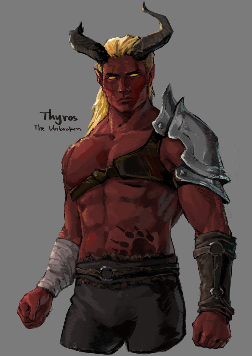 fuzzy_set_'s tweet photo. Got a new tablet so I doodled my tiefling barb pc.
Sorry for long inactivity, life is kinda hell when I try to fit coursework, research and internship all in my schedules🤣 https://t.co/hRQ7FBdaHg