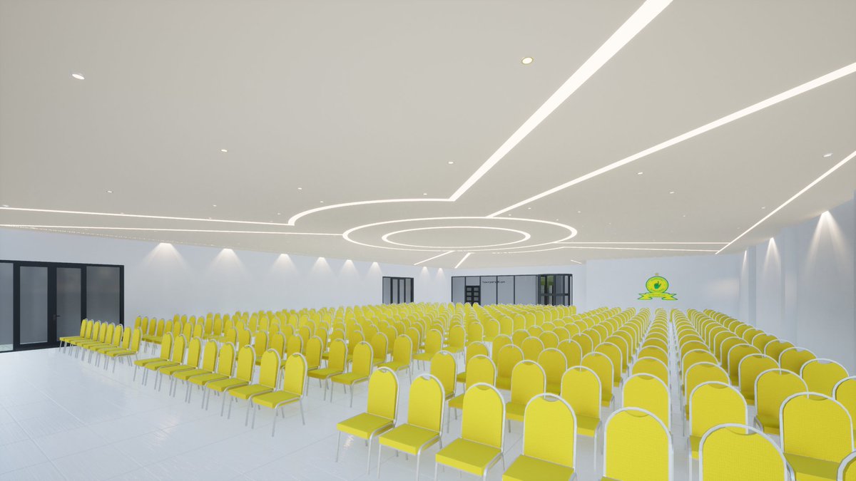 NegoCity2010's tweet photo. Conference  at 
THE MAMELODI SUNDOWNS FC TRAINING CENTER 
Concept Design 🔥 🔥 🔥 
#NegoCity #Sundowns https://t.co/eCIcQtEDhC