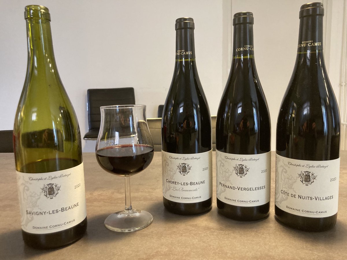 Lovely Domaine Cornu Camus 2020 #Burgundy #savigny #pernand #chorey wines - new vintage in (on it’s way…) ⁦@DanielLambert29⁩ !
All I need on a Sunday lunchtime, fresh and fruity, good balance, smooth from scratch to finish… 😎