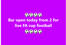 LichfieldLDTA's tweet photo. If you are in need of somewhere to watch the #FACup today, then look no further than #LDTA member @hammerwich_cc. HCC offers a beautifully refurbished clubhouse with plasma TV's as well as offering a variety of refreshing beverages. #Lichfield #football #local. https://t.co/axbl97vBoZ
