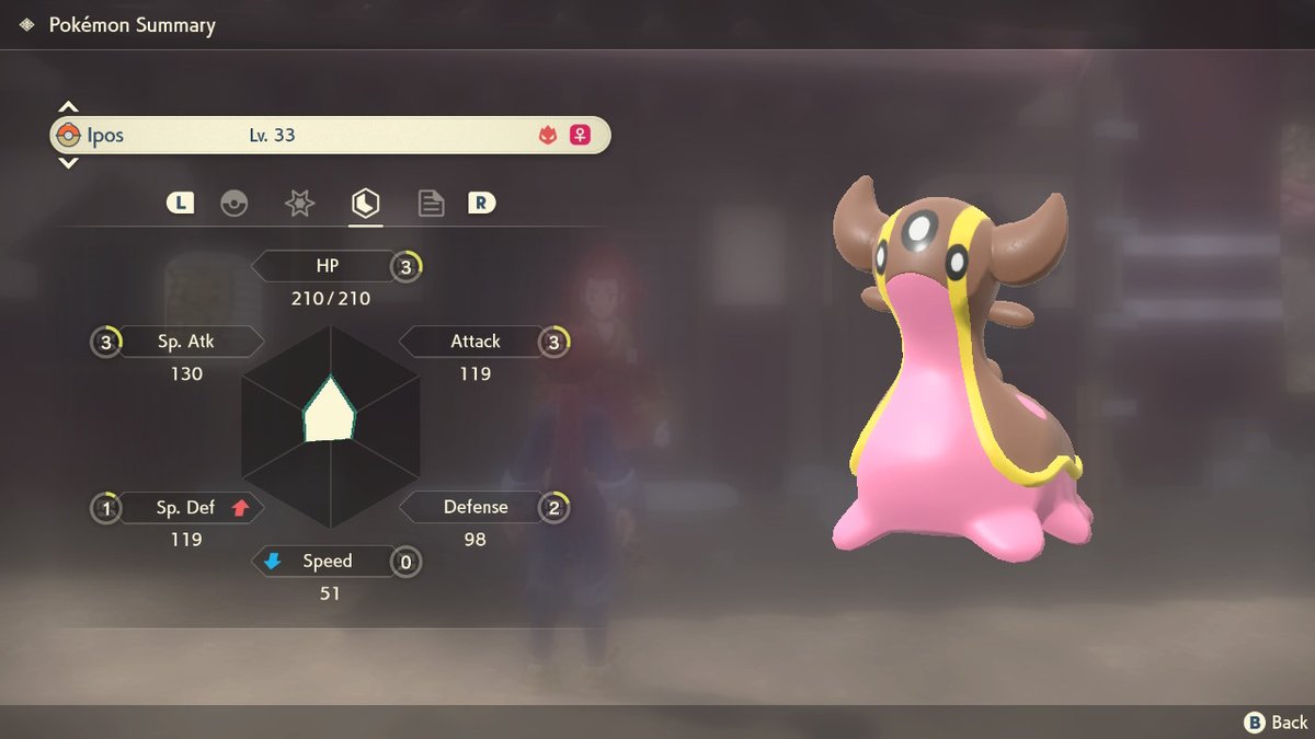 minibbit's tweet photo. new team member alpha shellos turned gastrodon ipos #PokemonLegendsArceus #NintendoSwitch https://t.co/VTmTVs8mwS