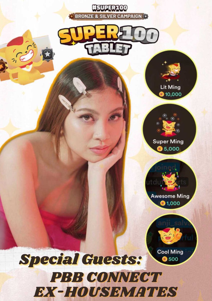 iamikapajares's tweet photo. last push today!!! pls join me later at 9:30 sa live ko kasama ang ibang pbb connect ex-hms! 

see you!!! ipad/tablet cutie HUHU https://t.co/ess6Vrw09Q