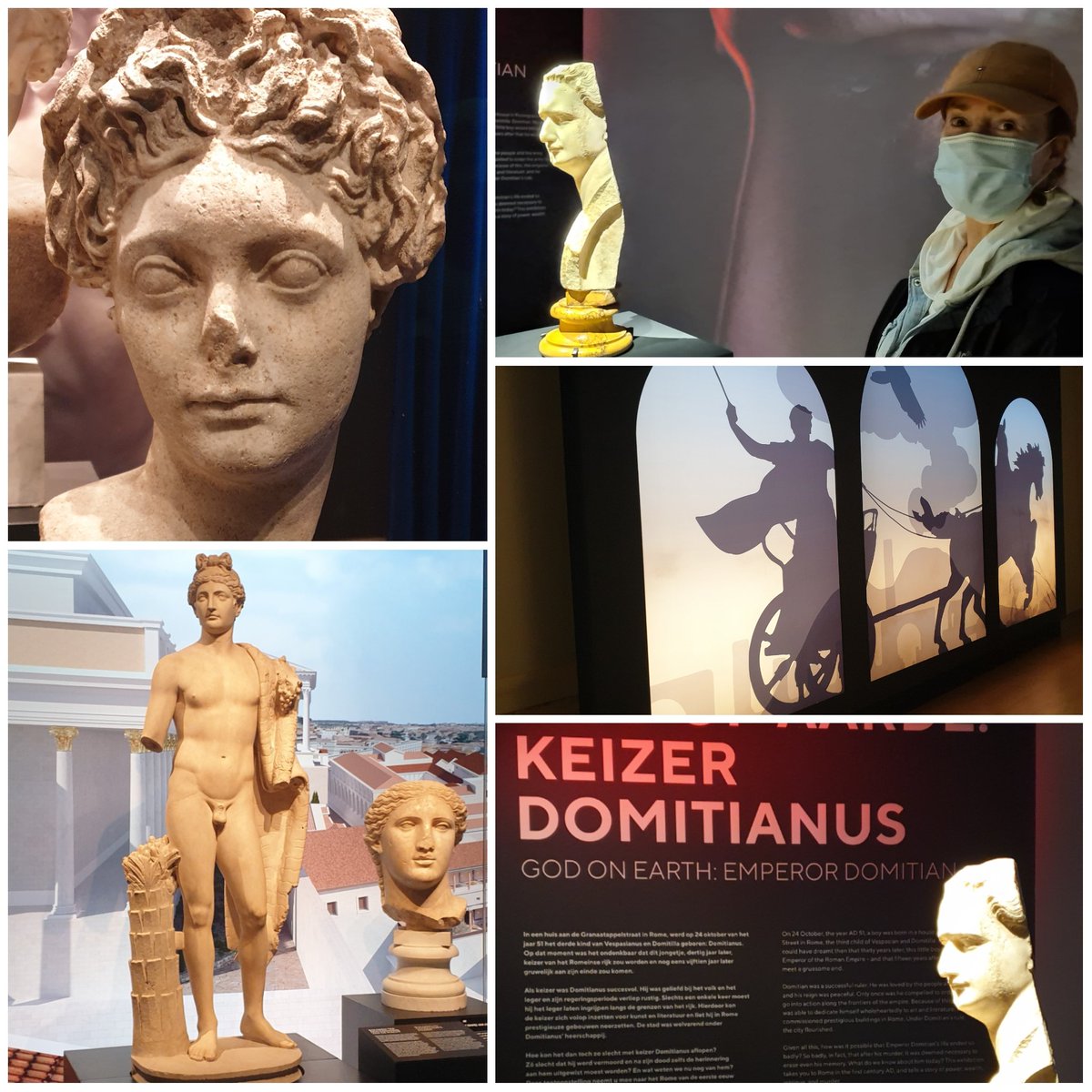 Wat een prachtige #tentoonstelling @RM_Oudheden! Keizer #Domitianus in #Leiden. #aanrader
