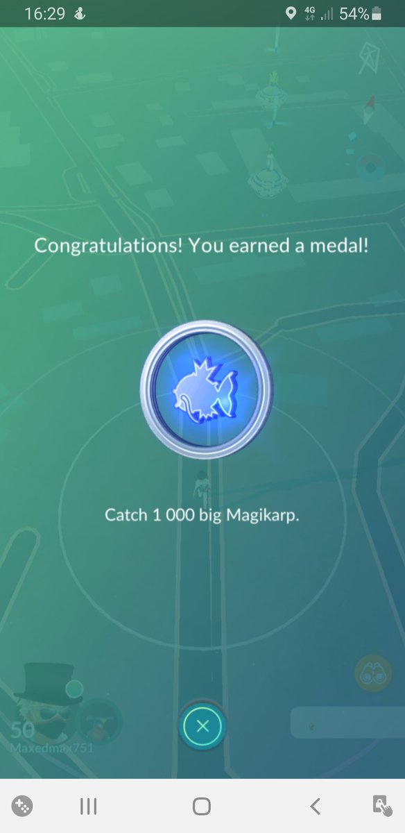 Maxedmax751's tweet image. Finally done with the big 🐠. Just shy of 7000 magikarps.
