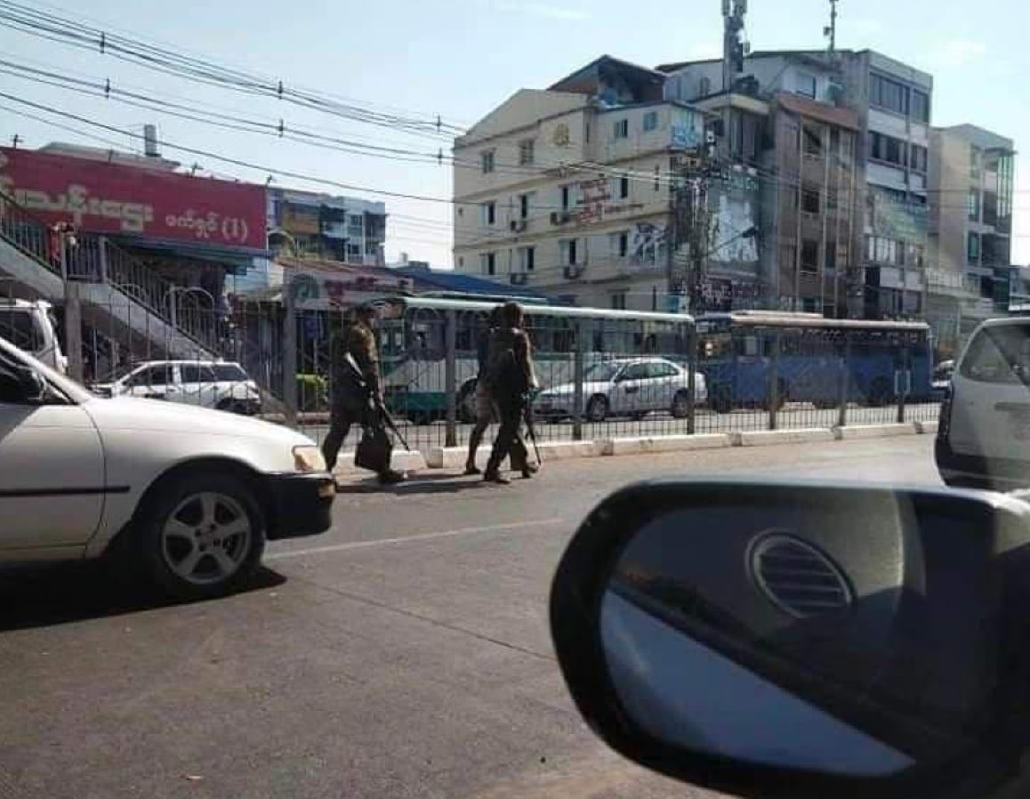 2 students MISSING!

On Feb 4 at 3 pm, two students, Wai Yan Htet &amp; Zwe Htet Naing were arrested and brutally beaten by 7 fully armed #MyanmarMilitaryTerrorists in Sanpya Market, Thingangyun, Yangon. They were later taken away. Both are still missing. 

#WhatsHappeningInMyanmar