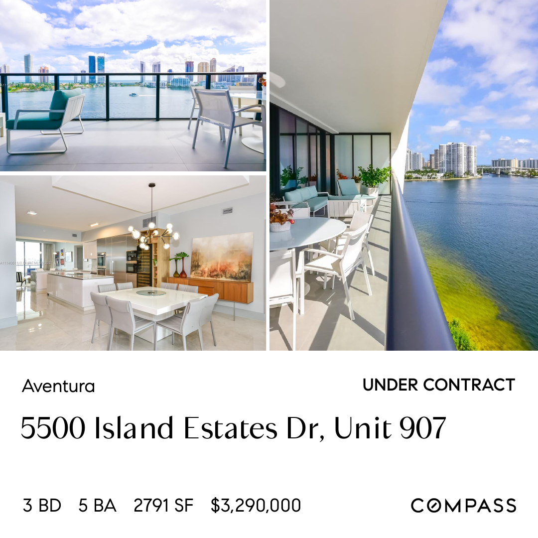 GsdAdvisors's tweet photo. $3,290,000
3 BD
4.5 BA
2791 SF

Under Contract. Representing the buyer of this gorgeous flow through east/west water views in the very exclusive Prive islands. 

Contact me today for buying or selling. 
865-405-1581
scot.drucker@compass.com

#compassfl #compassflorida #miami #pri https://t.co/m29Wx71gpo