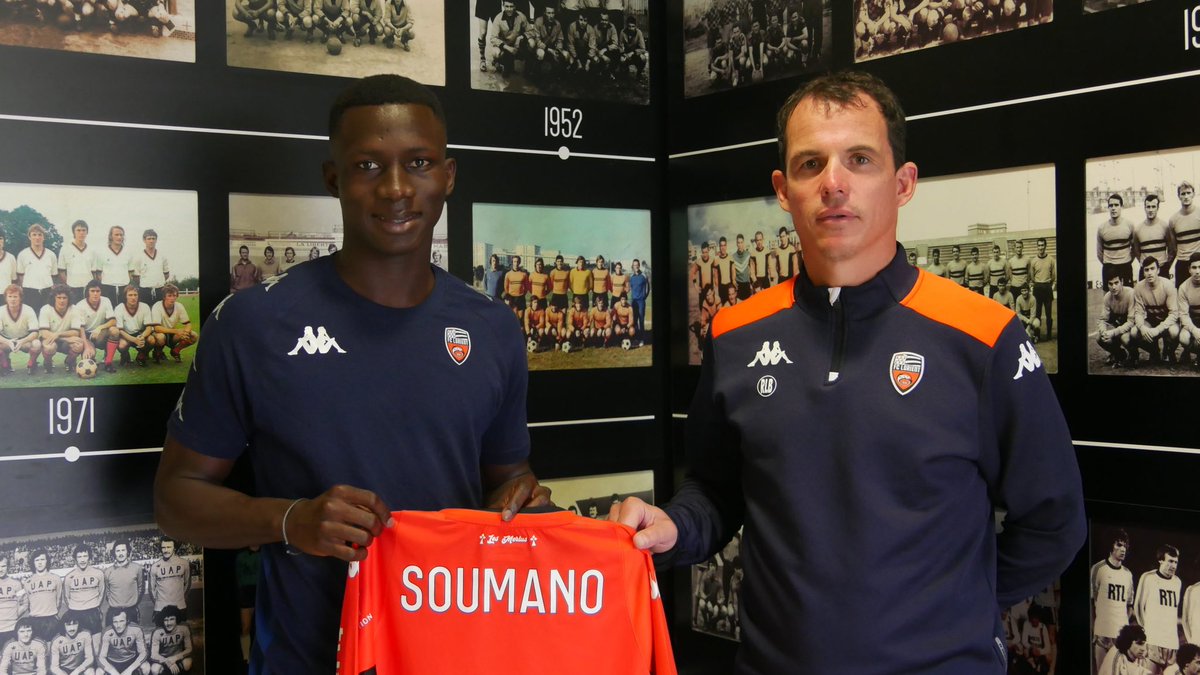 LeFootur's tweet photo. 🇸🇳🟠 3e but sur les 3 derniers matchs de Ligue 1 pour Sambou Soumano (2001) avec Lorient. Profil intéressant à suivre. https://t.co/CdPCmEr9Pj