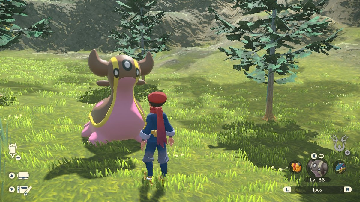 minibbit's tweet photo. ipos is so big #PokemonLegendsArceus #NintendoSwitch https://t.co/90dPtD8yly