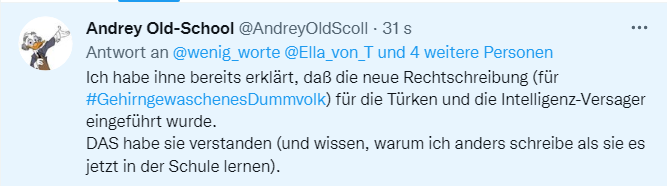 wenig_worte's tweet photo. Rassismus. Widerlich.
#Blockinfo https://t.co/6x5XGWaQhD