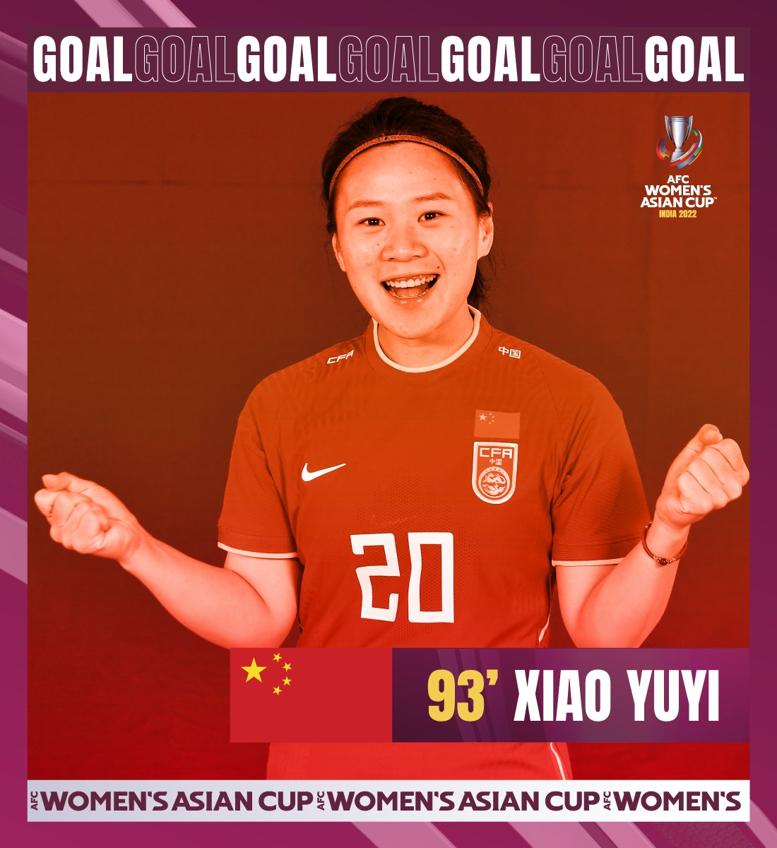 ⚽ GOAL | 🇨🇳 China PR 3️⃣-2️⃣ Korea Republic 🇰🇷

WHAT. A. COMEBACK. Xiao Yuyi takes 🇨🇳 ahead in the final minutes of the added-time!

Will this be the Championship goal?

📺 Watch Live : gtly.to/Q8u9sTnQR

#WAC2022 | #CHNvKOR | #OurGoalForAll