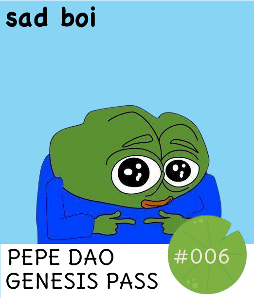 Driving Pepega - NFT Mint Date/Price