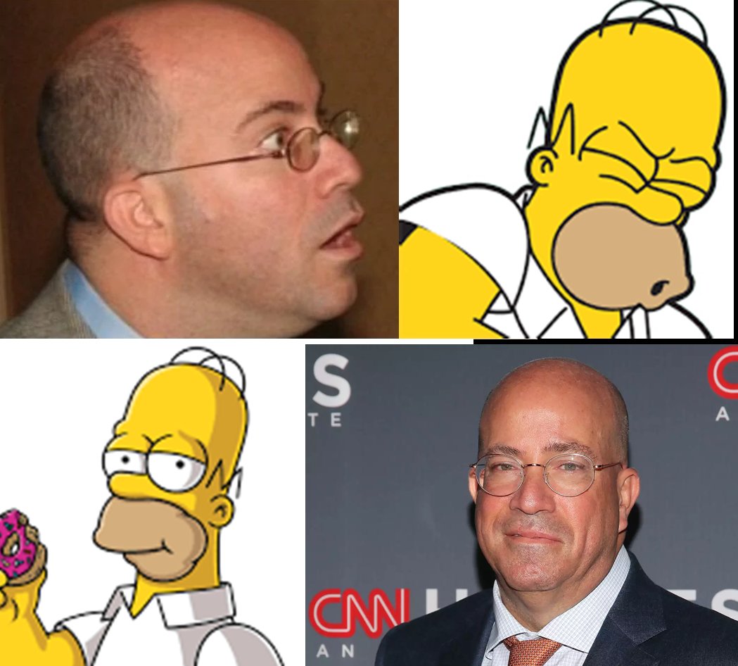 JohnBFrank1's tweet image. Am I the only one who sees the uncanny resemblance?  #DohNuts 
#Zucker = #Homer