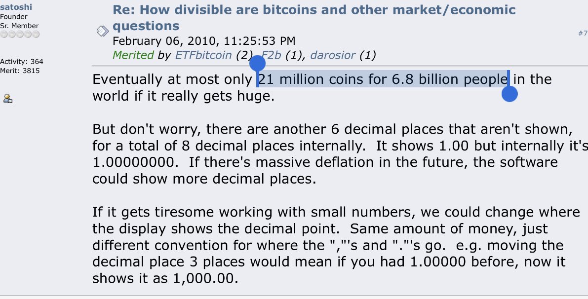 The Bitcoin Historian tweet media