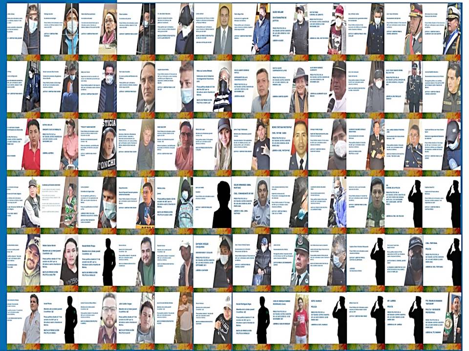 MonicaAparicioA's tweet image. 🟢 NO PODEMOS DEHARLOS SOLOS
➡️Ayer aumento uno... siguen sumando los #PerseguidosPoliticos Hoy en #Bolivia #72Bo
#LibertadParaLosPresosPoliticos 
#BoliviaSinJusticia
#JusticiaPodrida
#BoliviaEnDictadura