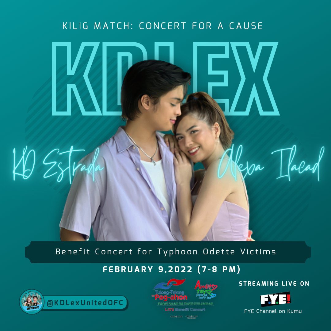 scribersquill's tweet image. SPREAD THE WORD SWEETHEARTS

Let’s support KDLex this coming Feb 9, 7-8PM for their Kilig Match on KUMU App. Download Kumu now! 

#KDLex | #AlexaIlacad | #KDEstrada