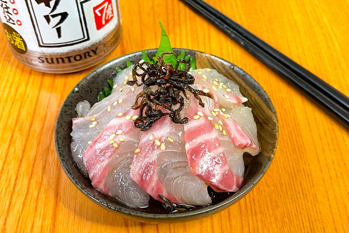 必要な材料はたった3種類？！さっと作れそうな、鯛を使った「おつまみ」レシピ！