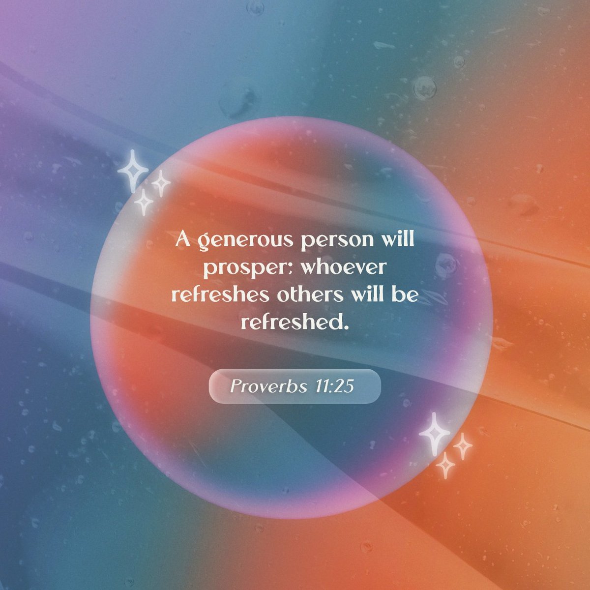 captkennypeter's tweet image. The liberal soul shall be made fat: And he that watereth shall be watered also himself.
Proverbs 11:25 KJV
#BlessedAndGrateful #Bible #DoctrinalTeachings #Message