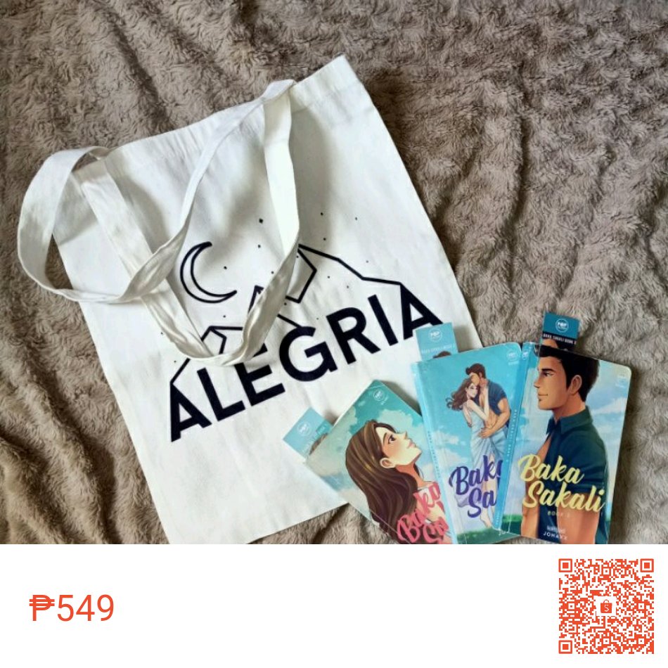 elizaldeforevs's tweet photo. I'm selling Baka Sakali Trilogy (Pop fiction) by Jonaxx for ₱549. Get it on Shopee now! https://t.co/kTwwZ2gY93 #ShopeePH https://t.co/ZU6YpKxjry