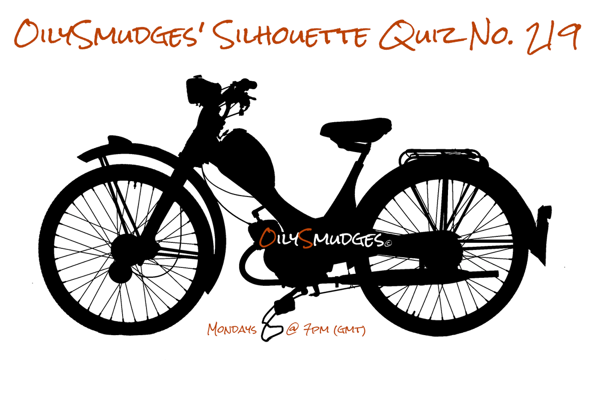 Good evening &amp; welcome to the 219th edition of the Silhouette Quiz
To take part:
1) FOLLOW <a href="/OilySmudges/">OilySmudges | Stuart 🇬🇧🏁🏍️</a>
2) RETWEET this tweet
3) REPLY with the MAKE, MODEL &amp; YEAR (NO PHOTOS - that'll spoil the fun for others)
4) WAIT for DM with good news
5) REPEAT if no DM!
Good luck 🏍️