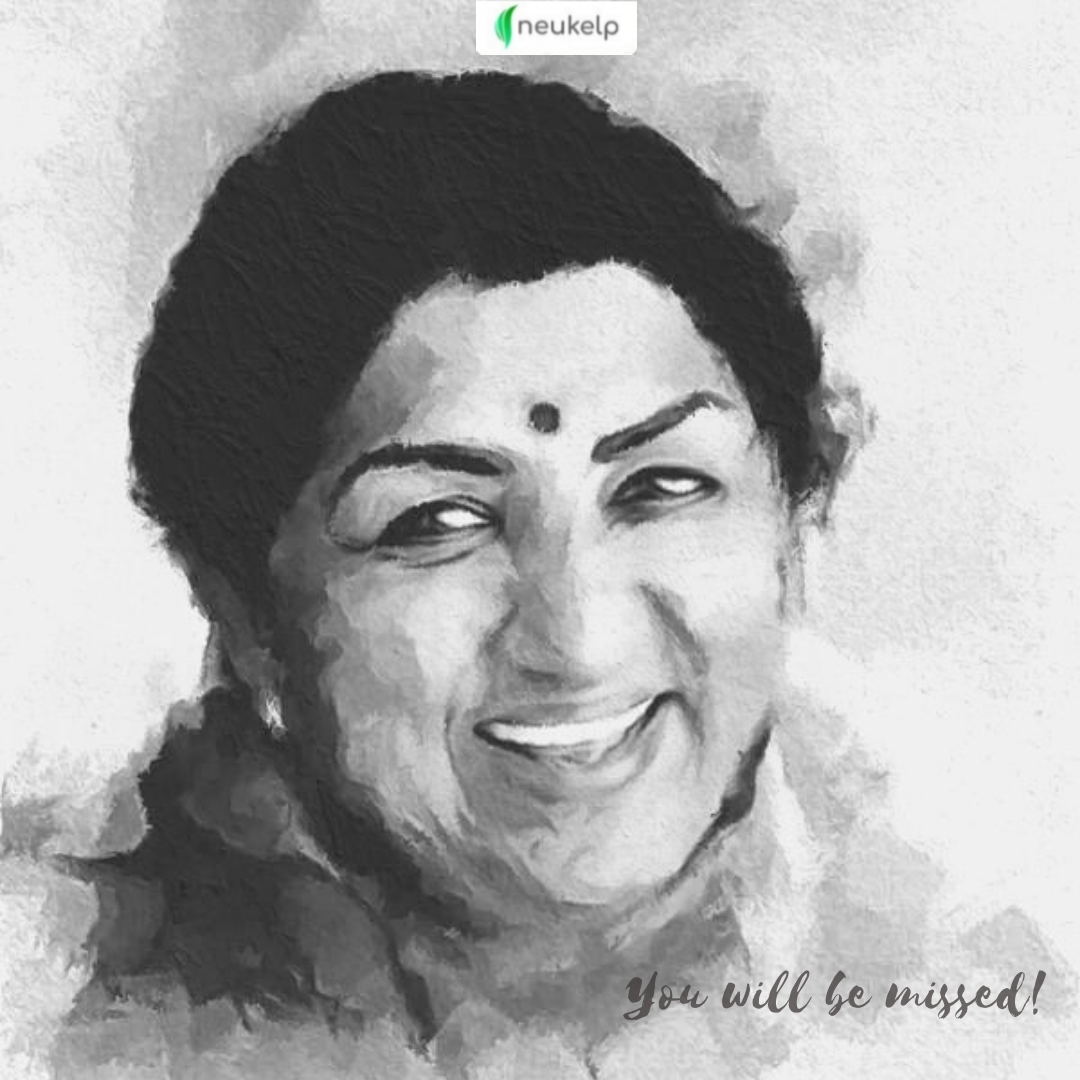 " Humare Baad Ab Mefil Mai Afsane Bayaan Honge,
Bahaare Humko Dhoondegi,
Na Jane Hum Kahan Honge..."

May Her Eternal Soul Rest In Peace.

#LataMangeskar #queenofmelody
#LataDidi #latamangeshkardeath