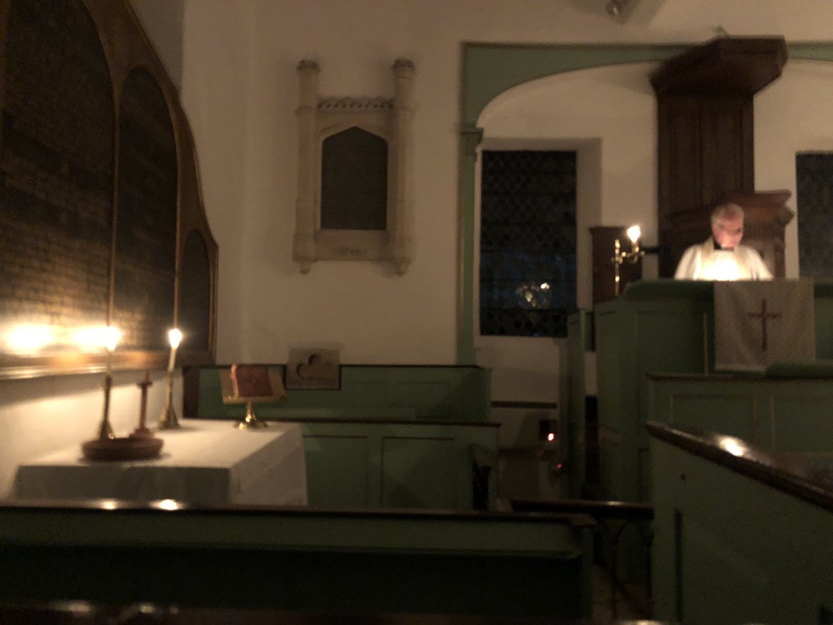Yesterday evening, the parish of Didmarton held a special BCP Evensong Service for Candlemas at St Lawrence’s church.

The church looked splendid bathed in candlelight and Rev. Thomson gave an address on the theme of the presentation of Jesus Christ at the Temple.