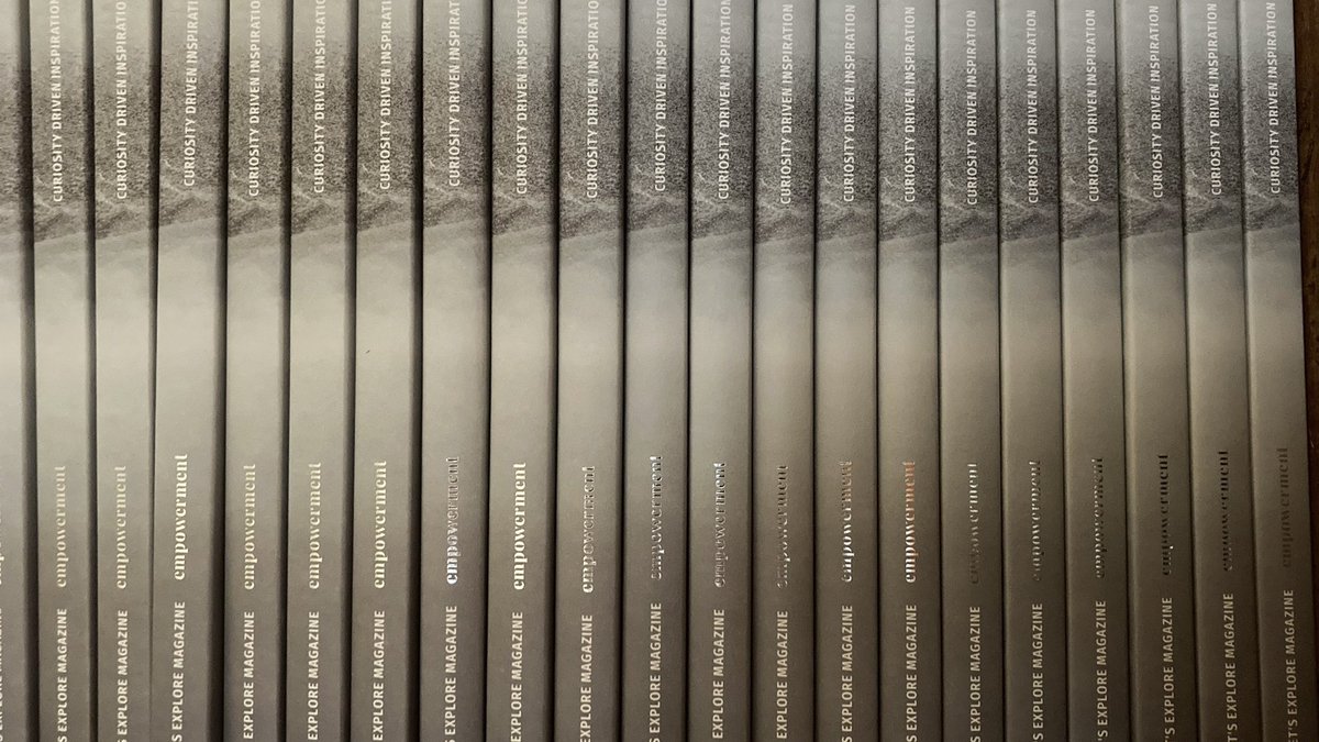 Fulfilling orders of the #Empowerment issue. It’s a good day!! 

#IndiePublisher
#SlowContent
#Storytelling
