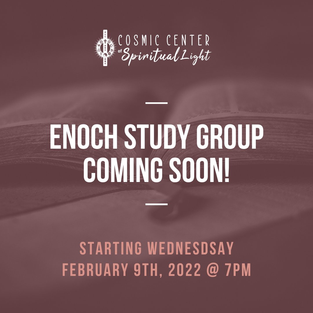 CosmicCenterOSL's tweet image. Starting this week! 

ENOCH STUDY GROUP - KEY 405 "We Are The Family" by Dr. James Hurtak

Wed Feb 9th 7:00pm - 8:30pm
Cosmic Center of Spiritual Light, 5041 Ringwood Meadow, Bldg G-2, Sarasota, FL 34235

REGISTER:
us06web.zoom.us/webinar/regist…