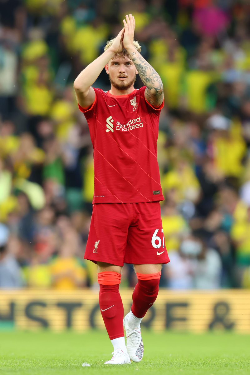 sportbible's tweet photo. - First game back from a serious injury 
- Lights up the pitch and scores a magical goal 

It's like he's never been away. Harvey Elliott ❤️ https://t.co/WCisIthoT3