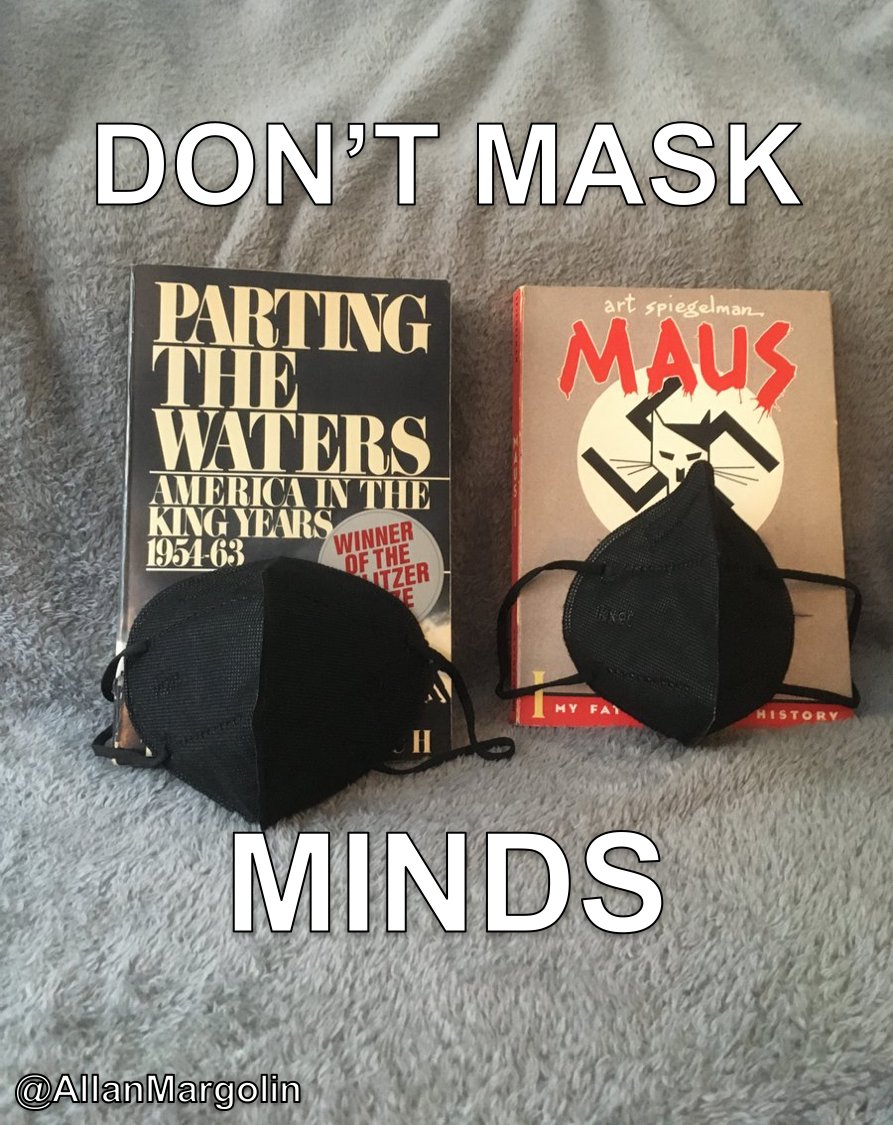 Allan Margolin (@allanmargolin) on Twitter photo Don't Mask Minds #DontMaskMinds #Maus Stop U.S. Book Burning
kxxv.com/news/in-depth/…
<a href="/ann_neona/">Be careful what you wish for u might get it all</a> <a href="/leoniehaimson/">leonie haimson</a> <a href="/JoeKing3333/">Joe King</a> <a href="/StevenConnie70/">Steve Perry</a> <a href="/meredithheron/">Meredith Heron🇨🇦</a> <a href="/tazarae20/">Margaret</a> <a href="/jeandunn52/">Jean Dunn 🐈</a> <a href="/adnilxa/">Linda Marie FL🌴</a> @shareitarie10 <a href="/LisaRacer2/">✴️Lisa B✴️</a> <a href="/CorbieCrow/">Black Sparrow Hawk 🦅</a> <a href="/malinablue/">🌊Cyndia BLUE "Unstable Genius"</a> <a href="/Catlady628/">Catlady628</a> @suejohnston56 <a href="/Bugs4US/">Bugs4US</a> Don't Mask Minds #DontMaskMinds #Maus Stop U.S. Book Burning
kxxv.com/news/in-depth/…
<a href="/ann_neona/">Be careful what you wish for u might get it all</a> <a href="/leoniehaimson/">leonie haimson</a> <a href="/JoeKing3333/">Joe King</a> <a href="/StevenConnie70/">Steve Perry</a> <a href="/meredithheron/">Meredith Heron🇨🇦</a> <a href="/tazarae20/">Margaret</a> <a href="/jeandunn52/">Jean Dunn 🐈</a> <a href="/adnilxa/">Linda Marie FL🌴</a> @shareitarie10 <a href="/LisaRacer2/">✴️Lisa B✴️</a> <a href="/CorbieCrow/">Black Sparrow Hawk 🦅</a> <a href="/malinablue/">🌊Cyndia BLUE "Unstable Genius"</a> <a href="/Catlady628/">Catlady628</a> @suejohnston56 <a href="/Bugs4US/">Bugs4US</a>