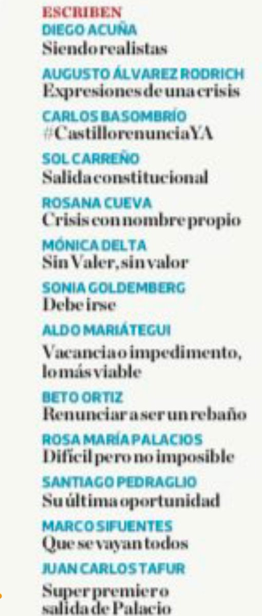 grancomboclub's tweet photo. Periodicazo golpista en El Comercio https://t.co/ElKiY1IHFx
