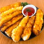 めっちゃ伸びる!揚げずにカンタン!サクサクチーズフライ‼