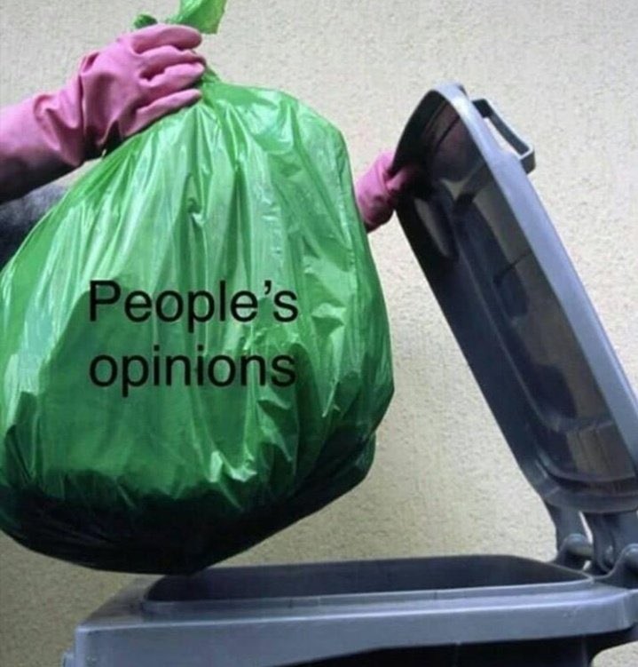 لما حد يفرد رأيه عليا