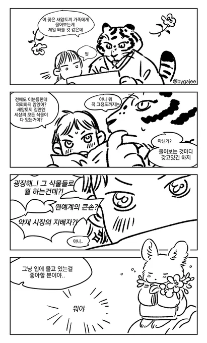 새앙토끼 가족 이야기 