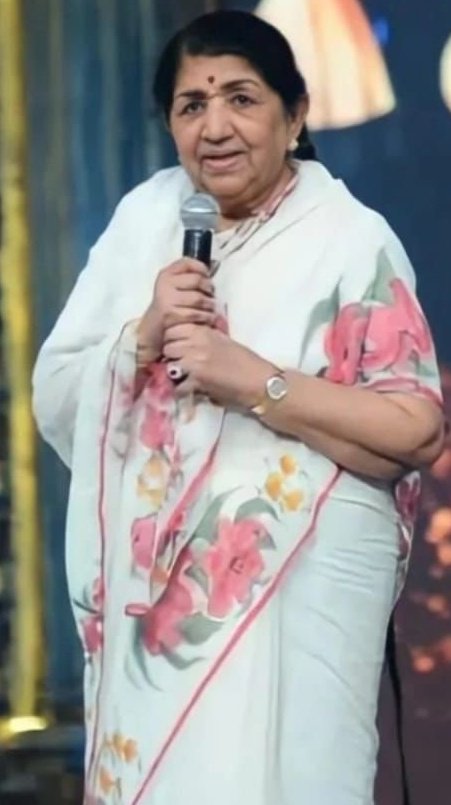 Your Voice shall Live with us Forever! #LataMangeshkar