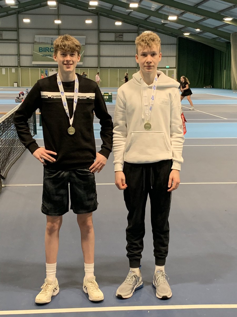 1/2 Back to what I love doing, competing.  Thank you <a href="/harrytennis07/">Harry</a> for being my first ‘getting back to it’ partner. Thank you <a href="/JonGrif29733876/">Jon Griffin</a> <a href="/kltenniscentre/">Kirkby Lonsdale Tennis Centre</a> for all your encouragement &amp; advice &amp; for getting me over the last hurdle! Good win - G4 U16 dubs at Birchwood.